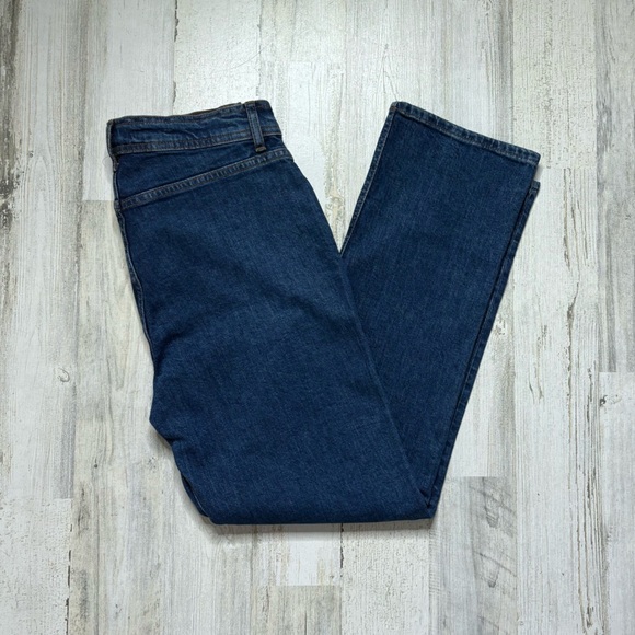 NWT Reformation Julianna Zip Mid Rise Straight Leg Jeans - Picture 6 of 6